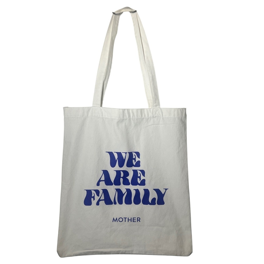 MOTHER We Are Family Canvas‎ Tote Bag, One Size